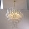 Italian Petal Suspension Lamp in Murano Glass, Image 6