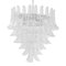 Lámpara colgante italiana con pétalos de cristal de Murano, Imagen 1
