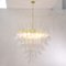 Italian Petal Suspension Lamp in Murano Glass, Image 3