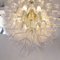 Italian Petal Suspension Lamp in Murano Glass 7
