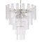 Lámpara de suspensión Listeri italiana de cristal de Murano, Imagen 1