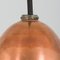 Danish Cone Shaped Pendant Lamp in Copper, 1950s 12