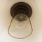 Lámpara colgante danesa en forma de cono de cobre, años 50, Imagen 13