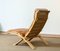 Beech Bentwood with Cognac Leather Folding Lounge Chair by Nelo for Nelo Möbel, Sweden, 1970s 8