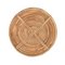Pencil Reed, Rattan and Brass Umbrella Stand, Italy, Image 3