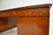 Antiker schwedischer Partner-Schreibtisch aus satinierter Birke im Biedermeier-Stil 7