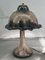 Mid-Century Enameled and Glazed Ceramic Mushroom Table Lamp, Image 16
