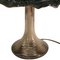 Mid-Century Enameled and Glazed Ceramic Mushroom Table Lamp 7