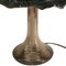 Mid-Century Enameled and Glazed Ceramic Mushroom Table Lamp, Image 7