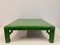 Modern Scumbled Green Painted Coffee Table, Image 1