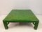 Modern Scumbled Green Painted Coffee Table 5