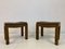 Buttoned Leather Stools, Set of 5 12