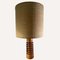 Mid-Century French Modernist Wood Table Lamp 1