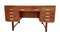 Mid-Century Danish Teak Modern Desk, Image 1