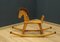 Scandinavian Rocking Horse in Wood, 1960s 3