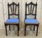 Chaises Breton en Châtaignier, Set de 2 1