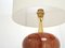 Large French Travertine Brass Table Lamps by Philippe Barbier, 1970s, Set of 2 6