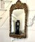 Specchio da parete antico vittoriano in gesso dorato, Immagine 1