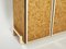 Italian Brass and Cork Marquetry Sideboard, 1970s 13