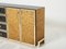 Italian Brass and Cork Marquetry Sideboard, 1970s, Image 6