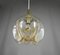 Glass Hanging Lamp from Mazzega, Italy, 1970s, Image 3