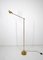 Brass Standing Floor Lamp from Hustadt Leuchten, Germany, 1970s 6