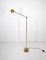 Brass Standing Floor Lamp from Hustadt Leuchten, Germany, 1970s 2