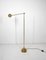 Brass Standing Floor Lamp from Hustadt Leuchten, Germany, 1970s 8