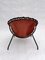 Vintage Leather Balloon Chair, 1960s 3