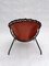 Vintage Leather Balloon Chair, 1960s, Image 3