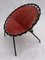 Vintage Leather Balloon Chair, 1960s 5