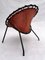 Vintage Leather Balloon Chair, 1960s, Image 6