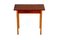 Swedish Bedside Table in Teak and Glass, 1960, Image 1