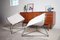Sedie Oti vintage con struttura in filo metallico e tavolino di Niels Gammelgaard per Ikea, Danimarca, anni '80, set di 3, Immagine 5