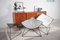 Chaises d'Appoint Oti Vintage avec Structure en Fil de Fer et Table d'Appoint par Niels Gammelgaard pour Ikea, 1980s, Set de 3 6