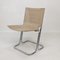 Italienische Stühle aus Segeltuch & verchromtem Metall, 1970er, 2er Set 8