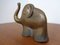 Massiver Elefant aus Bronze, 1960er 4