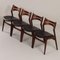 Teak Dining Chairs by Erik Buck for Chr. Christensens, 1960s, Set of 4 4