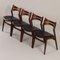 Teak Dining Chairs by Erik Buck for Chr. Christensens, 1960s, Set of 4, Image 4