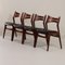 Teak Dining Chairs by Erik Buck for Chr. Christensens, 1960s, Set of 4, Image 2