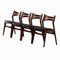 Teak Dining Chairs by Erik Buck for Chr. Christensens, 1960s, Set of 4, Image 1