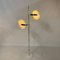 Floor Lamp with White Shades by Dijkstra Lamps, 1970s 3