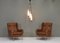 Stilnovo Pendant Light with Opaline Glass Shades & Brass, Italy, 1950s, Image 11