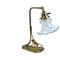 Art Nouveau Lamp with Opal Glass 1