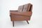 Brown Leather 3-Seater Sofa from Svend Skipper, Denmark, 1960s 5