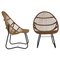 Rattan Lounge Chairs by Uluv for Alan Fuchs, Czechoslovakia, 1960s, Set of 2 1
