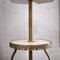 Vintage French Brass and Onyx Floor Lamp, 1930s, Image 6