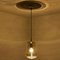 Vintage Pendant Light in Smoked Brown Glass and Brass from Peill and Putzler, 1960s 11