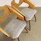 Italian Chairs in Metal, 1960s, Set of 4, Image 3
