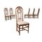 Vintage Stühle im Liberty Stil, 6er Set 1